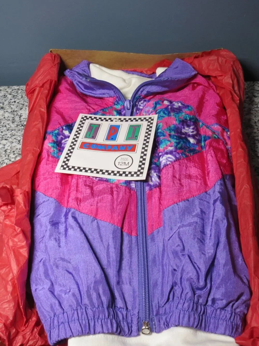 JPI Company Girls Size 12M Tracksuit Jogger & 955 Kids Size 12M Turtleneck NWT